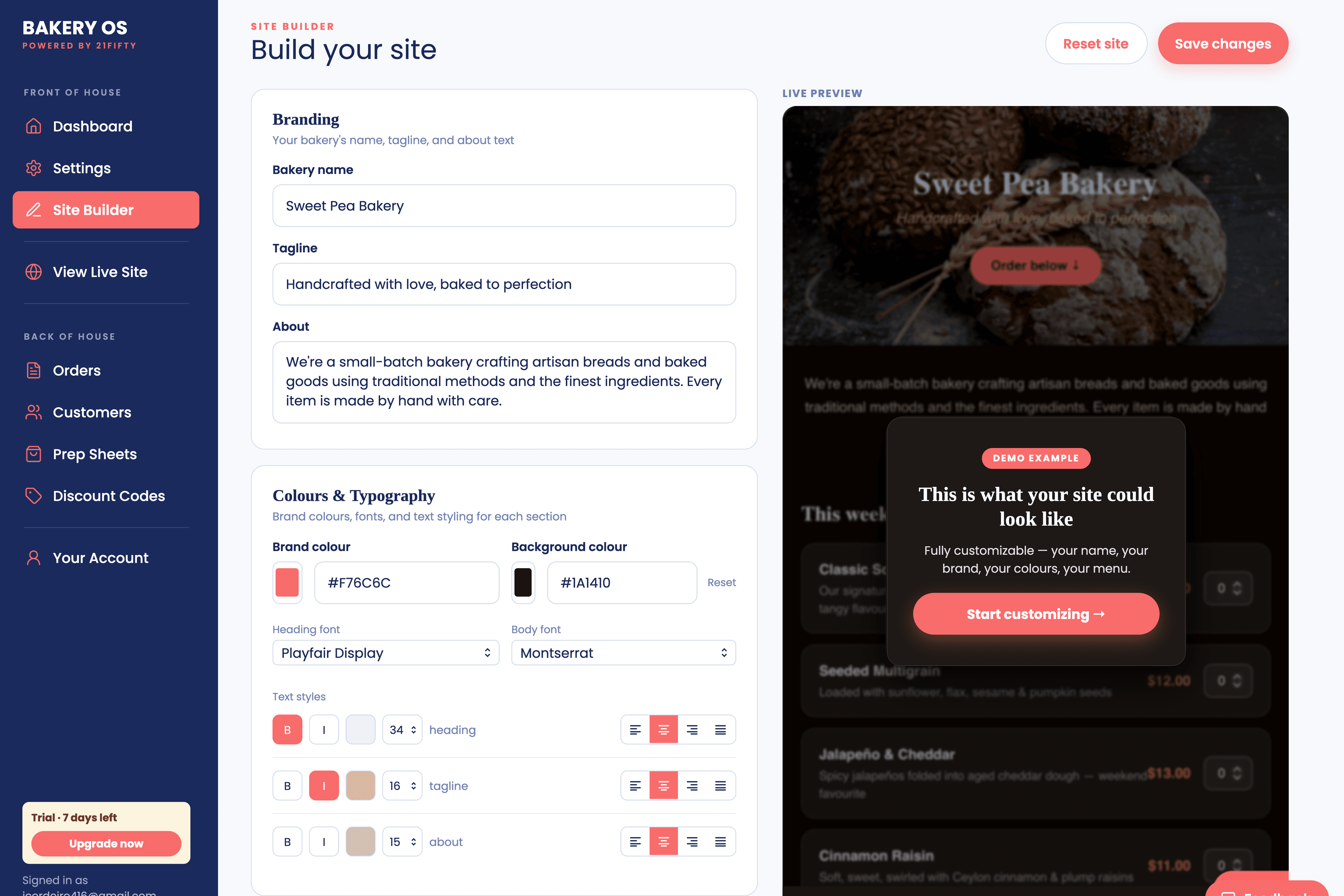 A storefront that's actually yours